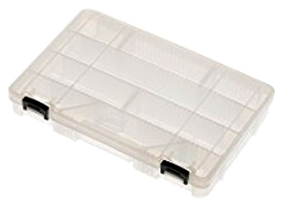 Stowaway Tackle Box, Clear, 18 Compartments