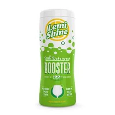 Booster 12-ounce Lemon Dishwasher Detergent For Sparkling Clean Dishes