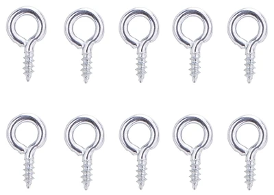 Screw Eye 5/32 Inch X 5/8 Inch Zinc Plated Steel - Rust Resistant