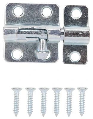 Prosource CL-199-PS Barrel Bolt, 2 In, Zinc Plated Steel