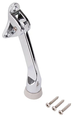 Chrome Door Hold Kick Down 4 Inch - Durable And Reliable Door Stopper