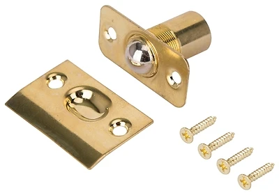 Prosource CB-04CPB-PS Ball Catch, 2-1/8 In., Brass