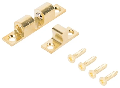 Double Ball Catch 2 Inch Brass For Closet And Pantry Doors