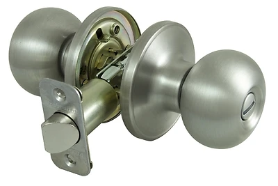 Privacy Ball Door Knob Set In Stainless Steel - Model T9610bra4v