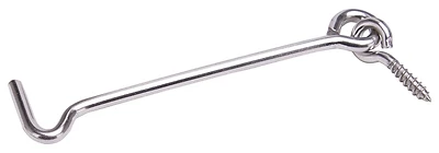 Stainless Steel Hook And Eye Latch 4 Inch For Gates And Doors
