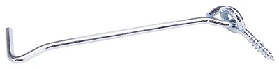 6 Inch Zinc Plate Hook And Eye For Gates And Doors