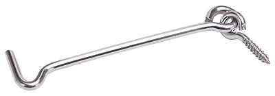 4 Inch Zinc Plate Hook And Eye Latch For Gates And Doors