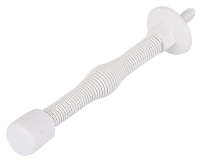 H61-z018-ps White Solid Spring Door Stop For Wall Protection