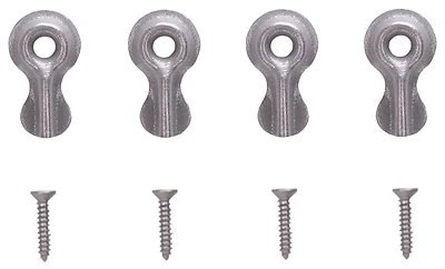 Turn Button Half 1-1/4 Inch Galvanized Steel - Model 23167mgb-ps
