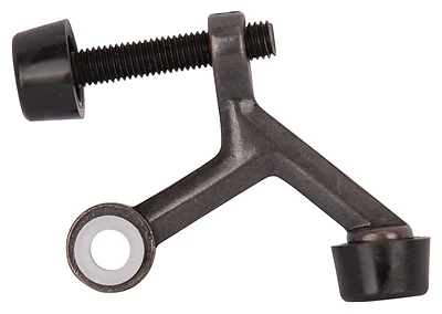 Prosource H20-B021-PS Hinge-Pin Door Stop, 2-1/4 In Projection, Antique Brass