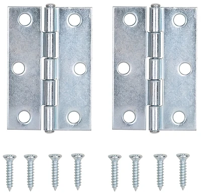 Utility Square Corner Hinge 2-1/2" X 1-11/16" Stainless Steel