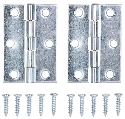 Utility Square Corner Hinge 2-1/2" X 1-11/16" Stainless Steel