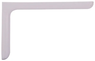 10 Inch White Powder Coated Shelf Bracket - Model 25226phl-ps