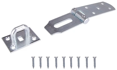 Heavy Duty Zinc Steel Hinge Hasp 4 X 1-3/4 Inches For Security