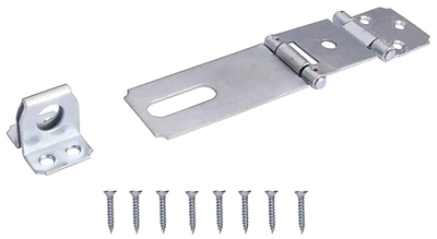 Double Safety Hasp Hinge 3-1/2 Inch For Cabinets And Lockers