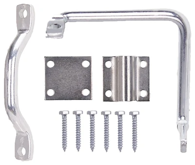 Heavy-duty Zinc-plated Slide Bolt Latch For Gates And Sheds - Model Lr-184-ps