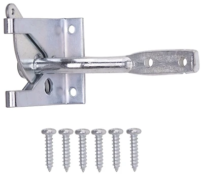 Universal Zinc Plated Steel Gate Latch For Inward And Outward Swinging Gates