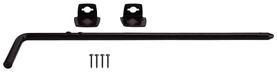 18 Inch Black Steel Cane Bolt For Gates - Model 33182pks-ps