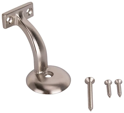 Handrail Bracket Support For Indoor/outdoor Use, Model 27284tnx-ps, Zinc Finish