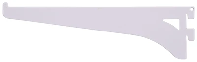 ProSource 25217PHL-PS Heavy-Duty Shelf Bracket, 8 In, White Steel