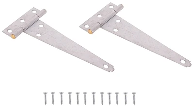 6 Inch Galvanized Steel T-hinge For Interior And Exterior Applications