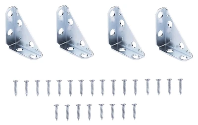 2 Inch Zinc Corner Brace For Reinforcing Right Angle Joints