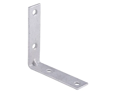 2-1/2" X 5/8" Galvanized Steel Corner Brace - Model Cb-g025-c4ps