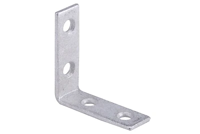 1-1/2" X 1/2" Galvanized Steel Corner Brace - Model Cb-g015-c4ps