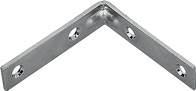 Steel Corner Brace 3 X 3 X 3/4 Inch Zinc Plated For Reinforcement