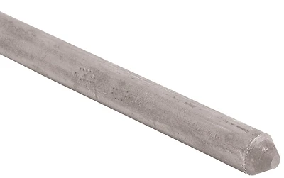 5/8 Inch X 6 Feet Galvanized Grounding Rod - Zinc-coated Steel