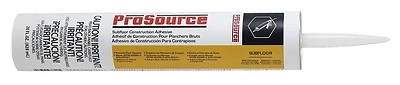 Prosource Subfloor Adhesive 28 Ounce For Lumber And Flooring Applications