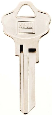 Kwikset Kw10 Key Blank - Brass And Nickel Finish For Cabinet And House Locks