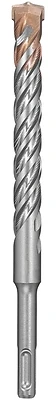 1-1/8 Inch Diameter Hammer Drill Bit, 16 Inch Flute Length, Sds Plus Shank