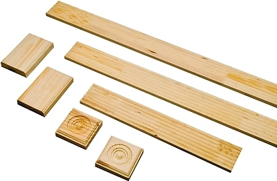 Fluted Casing Set 3-1/4 Inch With Rosettes And Trim Blocks
