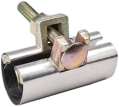 1-bolt Pipe Repair Clamp 3/4 In Nominal Opening Size Stainless Steel