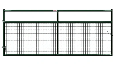 40132102 Wire-filled Gate, 120 In W X 50 In H, 6 Ga Mesh Wire