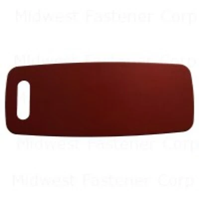 Red Rectangular Luggage Tag - Durable Travel Accessory For Easy Identification