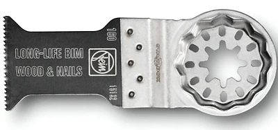 Bi-metal Long Life Blades 1-3/8 Inch For Wood, Plasterboard, And Plastic - 10 Pack