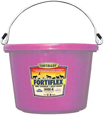 -fortiflex 1304812 Lightweight Utility Pail, Pink - Ideal For Farm And Home Use