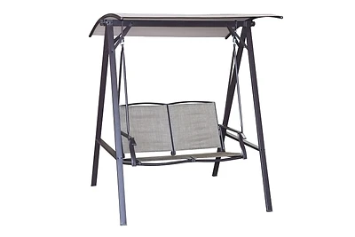 Seasonal Trends YN8091 2-Person Canopy Swing, 450 Lbs, Steel Frame