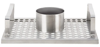 Bbq-22760 Stainless Steel Chicken Roaster, 8-3/4 In L With Built-in Handle