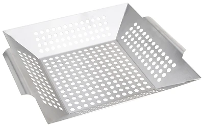 Stainless Steel Grilling Basket, 13-7/8 In Length, Bbq-37238