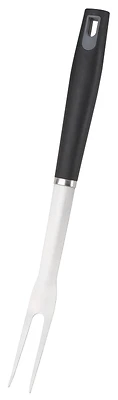 Bbq Fork, 1.5 Mm Gauge Stainless Steel Blade, Plastic Handle, Straight Handle