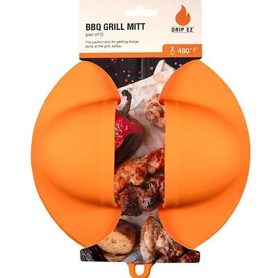 Drip EZ GM-1 Silicone Grilling Glove, 2 Pack