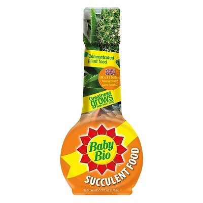 Baby Bio Concentrate Houseplant & Succulent Food, 800520A, 5.9 Fl Oz