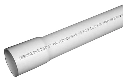 Pvc Pipe Sdr26 1-1/4 Inch Diameter X 20 Feet Long