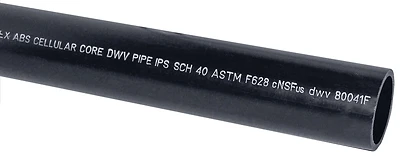 4 Inch X 10 Feet Abs-dwv Foam Core Pipe For Drainage Systems