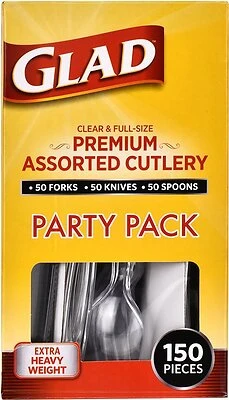 Bbp0236 Assorted Plastic Cutlery Set - 150 Pieces For Every Occasion