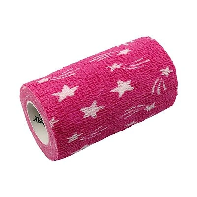 Syrflex Ta3400hpinp Cohesive Bandage, 5 Yd L, 4 In W, Pink, 4 Pack