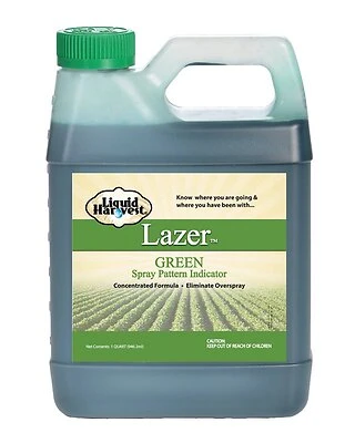 Lazer 123 Pattern Marker, Green, 32 Ounce For Liquid Applications